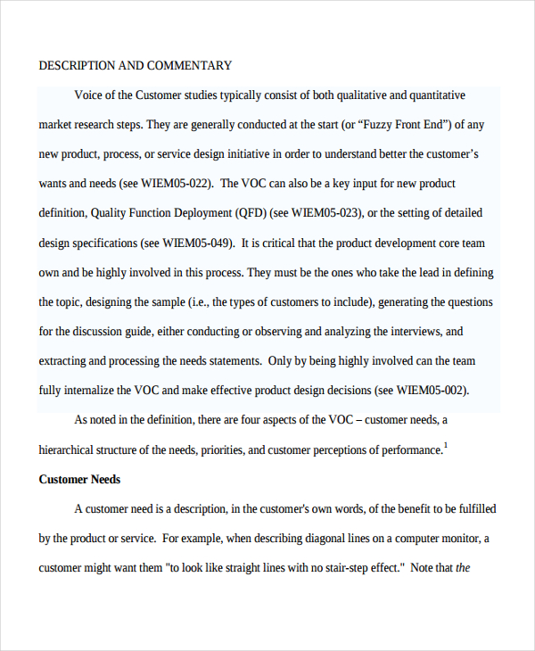 Customer Analysis Example Pdf FREE 12+ Customer Analysis Templates in Google Docs | MS Word | Pages | PDF