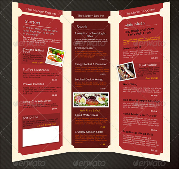 Pub Menu - 14+ Free Templates in PSD, AI, EPS Format Download