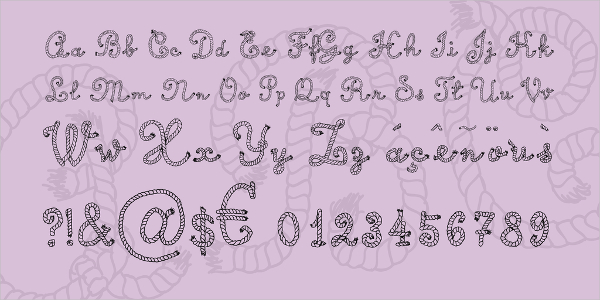 9+ Rope Font - Free TTF, OTF Format Download