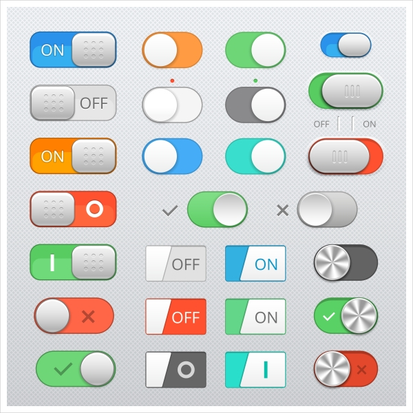 Download 13+ Toggle Buttons - Free PSD, AI, Vector, EPS Format ...