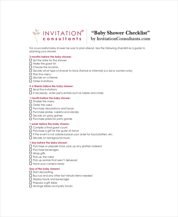 target baby shower registry checklist
