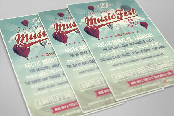 music event poster template1
