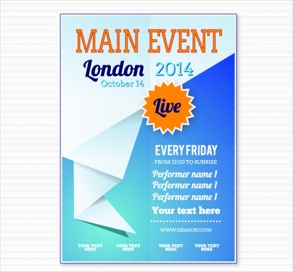 Event Poster 35 Templates In Psd Ai Vector Eps Format Download