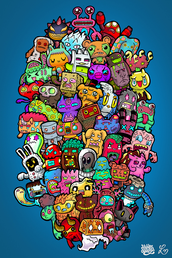 900 Gambar  Doodle  Full Color Gratis Infobaru