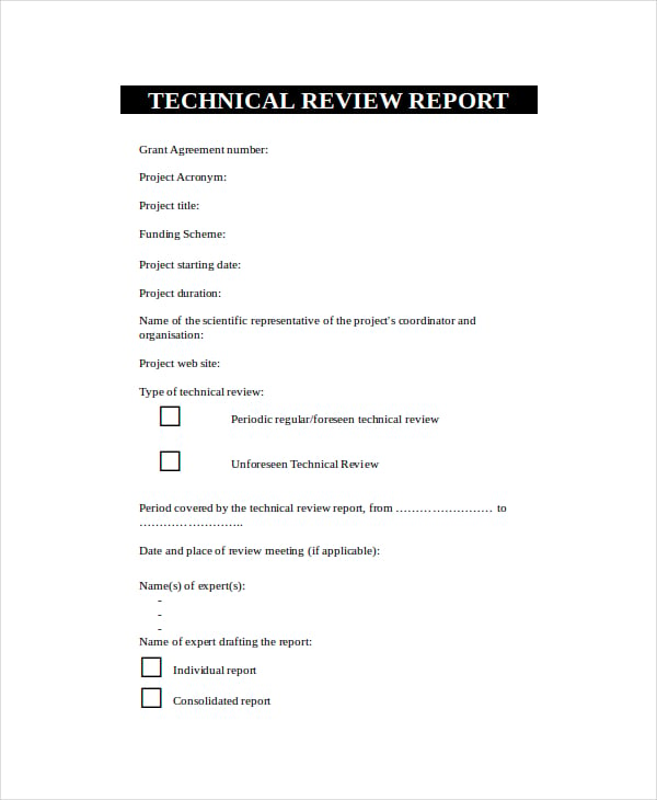 technical-review-report-template-word