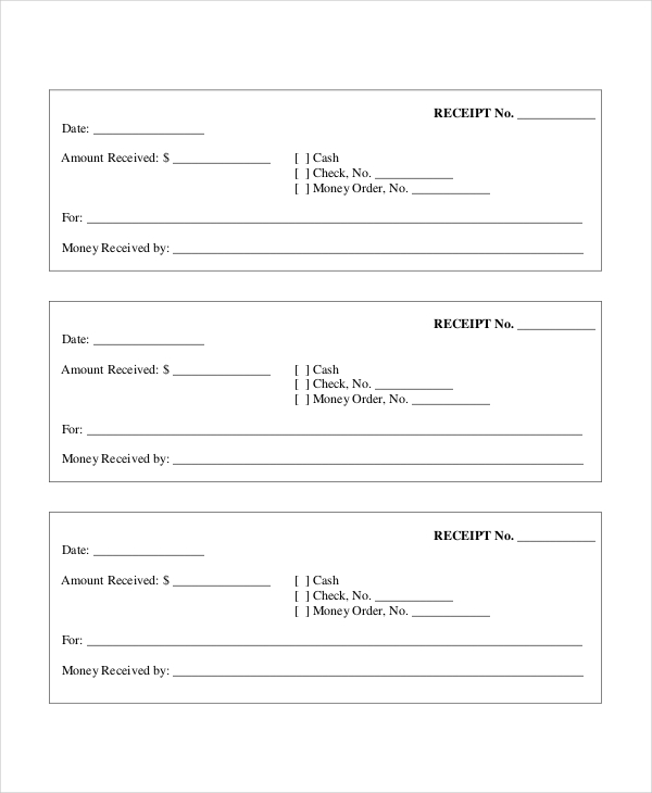 Official Receipt Template 6 Free Word PDF Document Downloads Free 