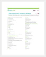 Complete Baby Registry Checklist