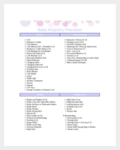 Complete Registry Checklist for Baby