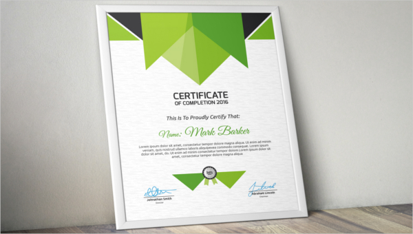 Certificate Of Experience Template