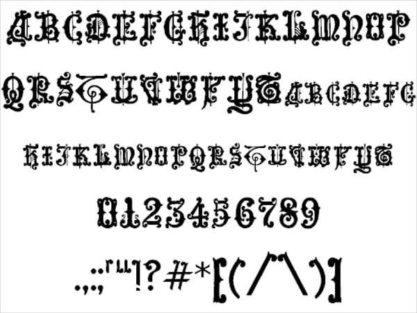 enchiridion celtic font