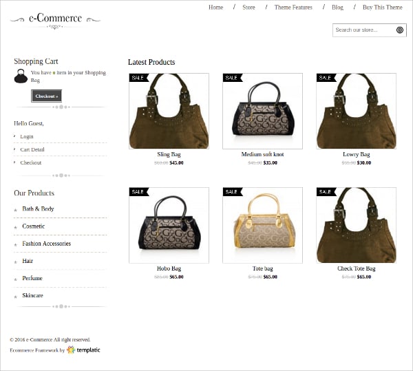 best ecommerce wordpress theme for hand bags