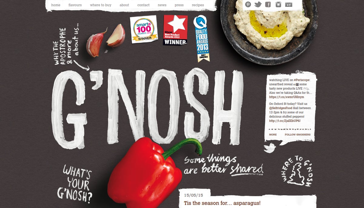 10 Examples of Best Food Website Designs That Will Appeal to You Free