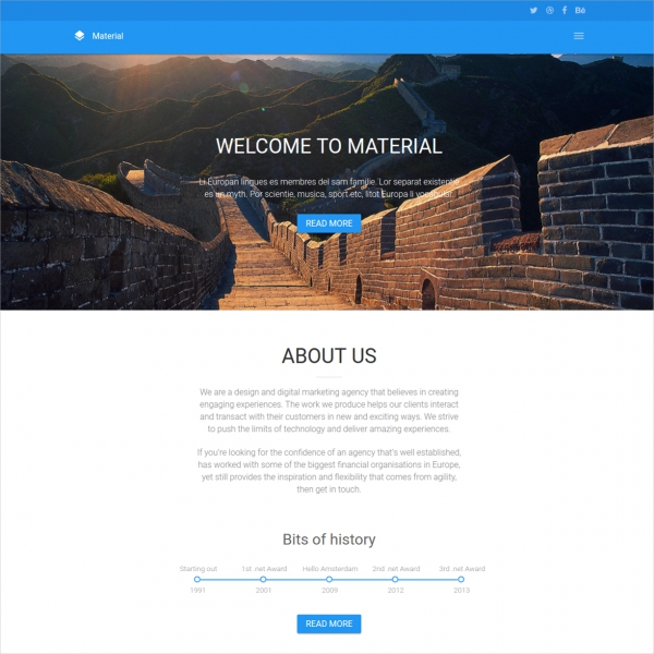 photography html5 website template