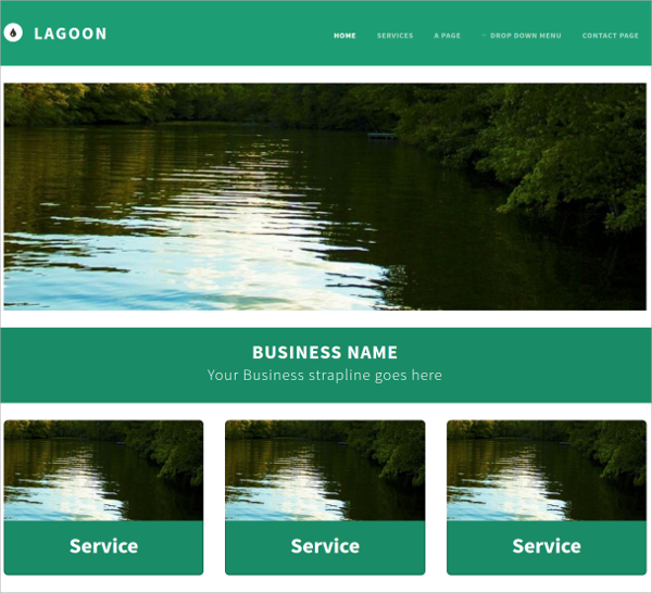 business html5 website template