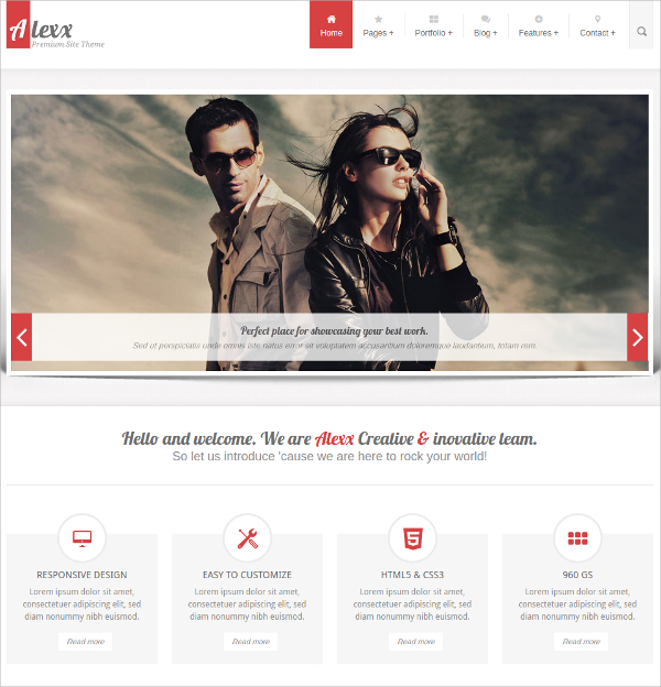 multipurpose html5 website theme