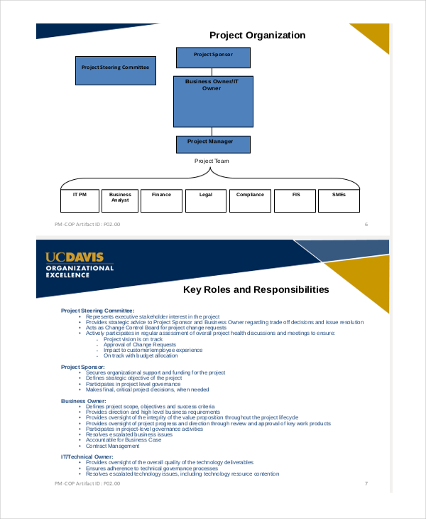 project management presentation template