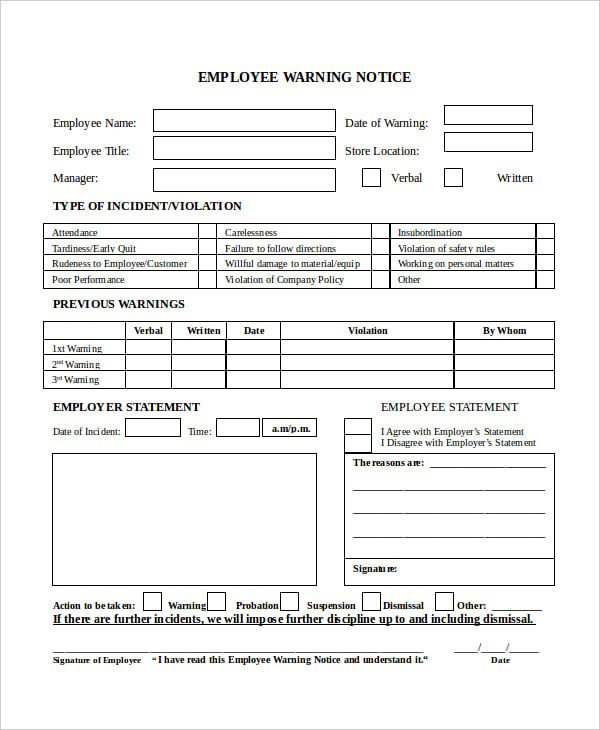 employee-warning-notice-template