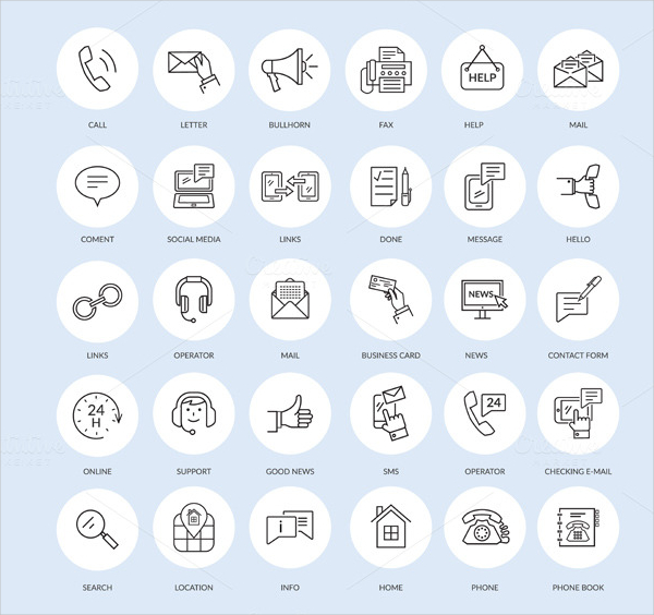20+ Contact us Icons - Free AI, Vector, EPS Format Download | Free