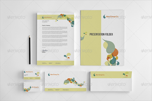 professional stationery pack design