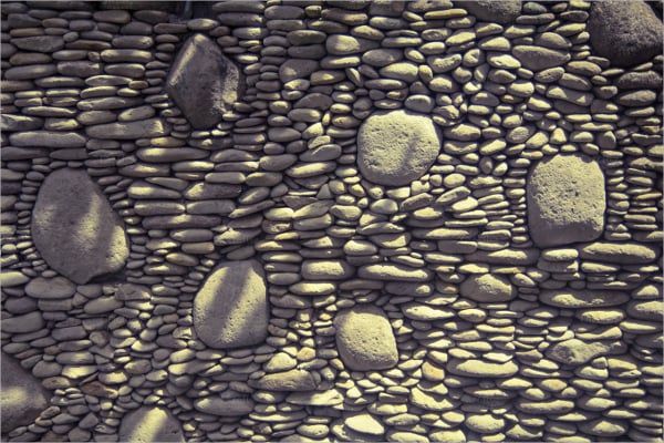 sunlight pebble texture