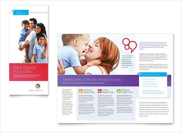 medical insurance brochure template