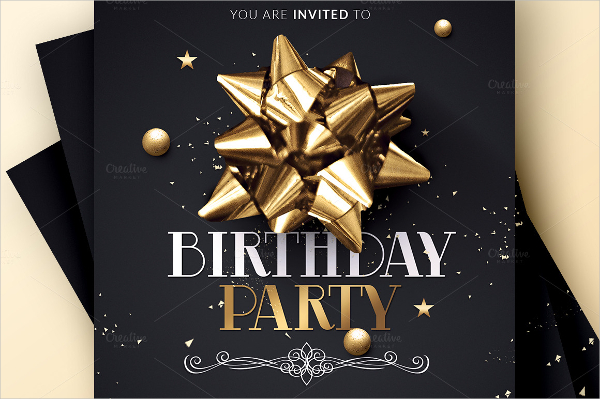 elegant party invitation template