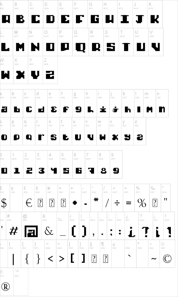 pixel font download
