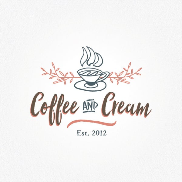 coffee logo design template