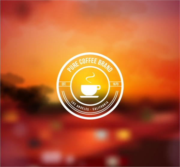 pure coffee brand logo