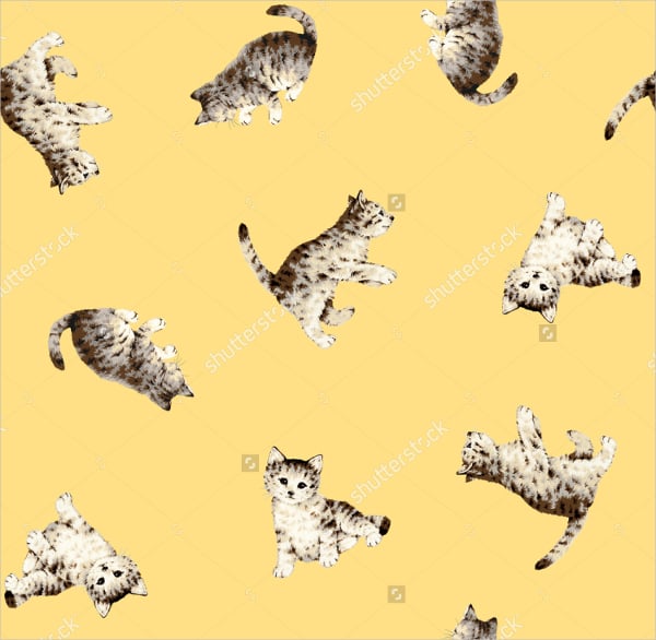 pretty cat pattern