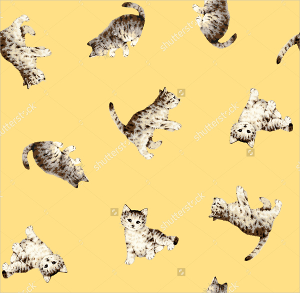 17+ Cat Patterns Free PSD, EPS, AI Format Download