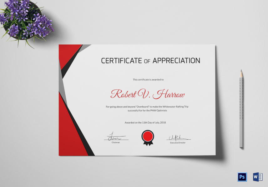 Certificate of Rafting - 5+ Word, PSD, AI, InDesign Format Download