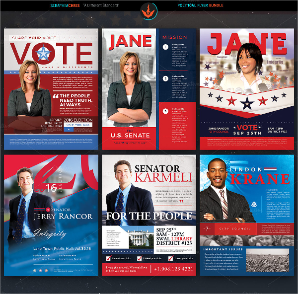 23+ Political Flyer Designs & Templates - PSD, Vector EPS, Word