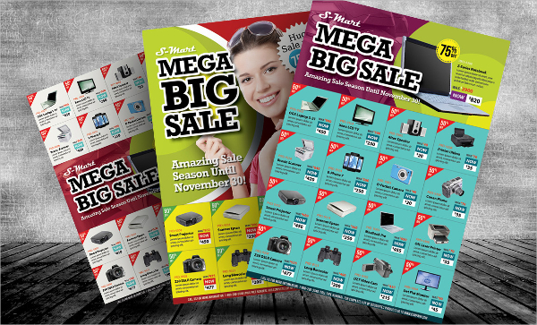 big sale promotion flyer templates