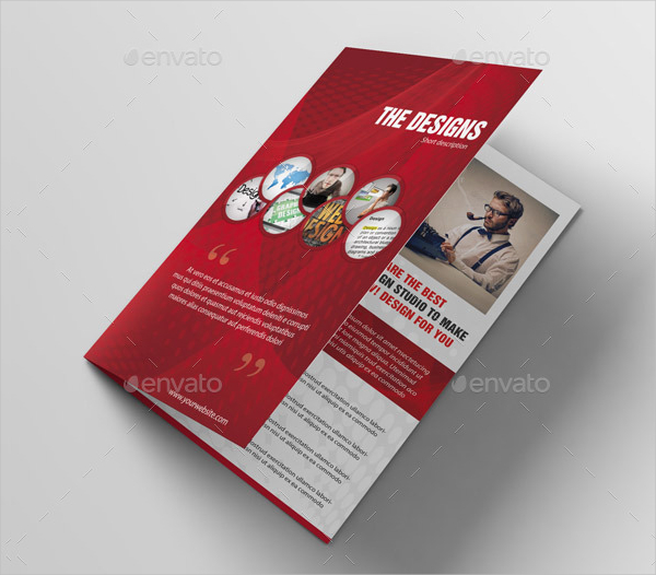 creative design studio brochure