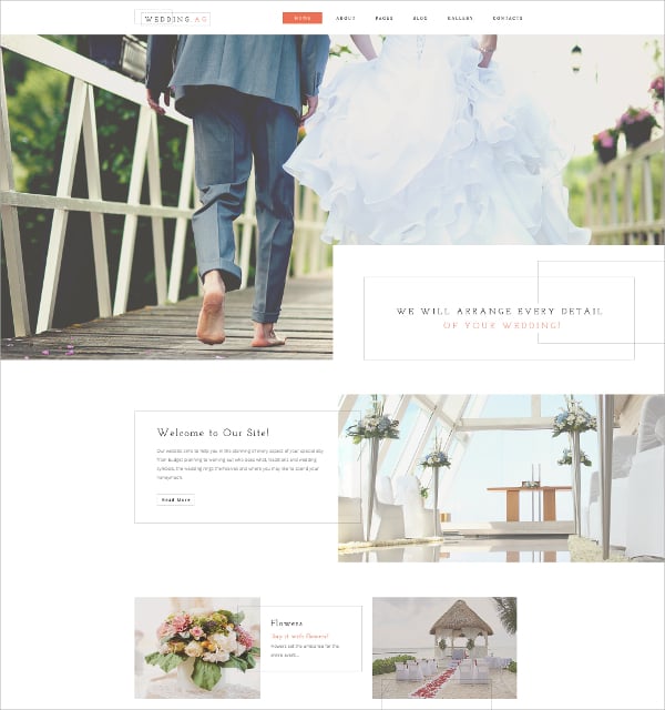 wedding joomla website template