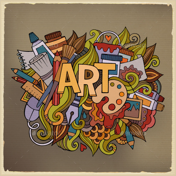 37+ Imaginative Doodle Art Designs