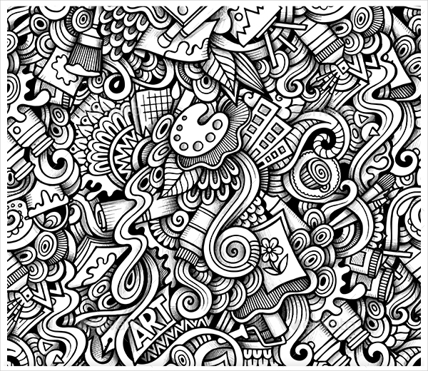 21 Imaginative Doodle Art Designs Free Premium Templates