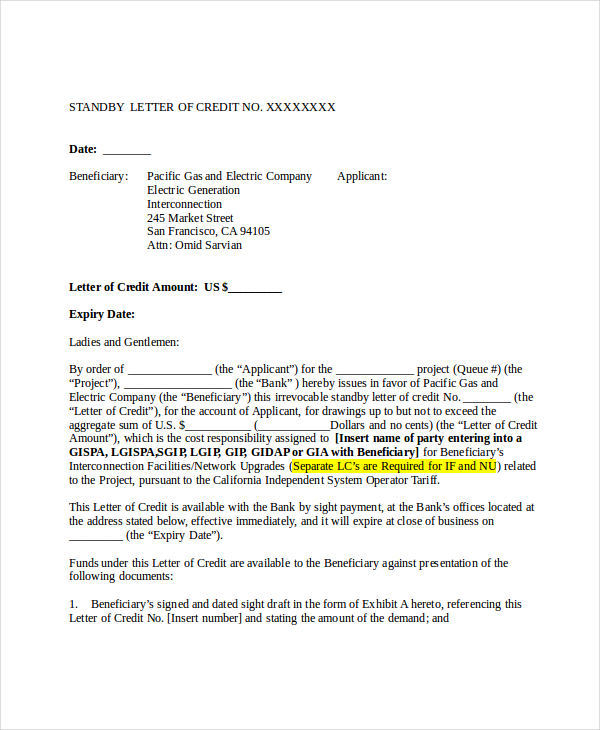 6+ Credit Reference Letter Templates - Free Sample, Example, Format