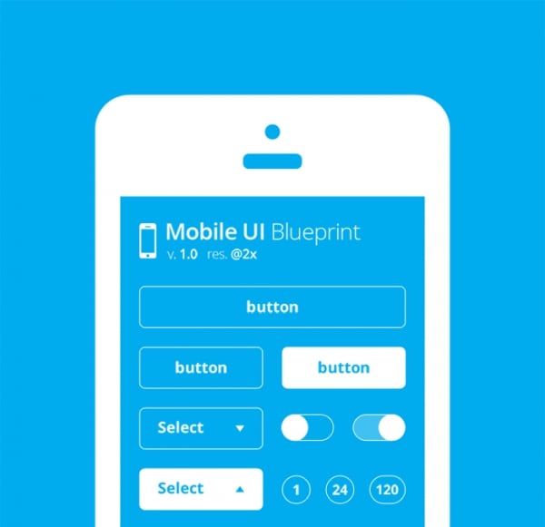 mobile ui blueprint