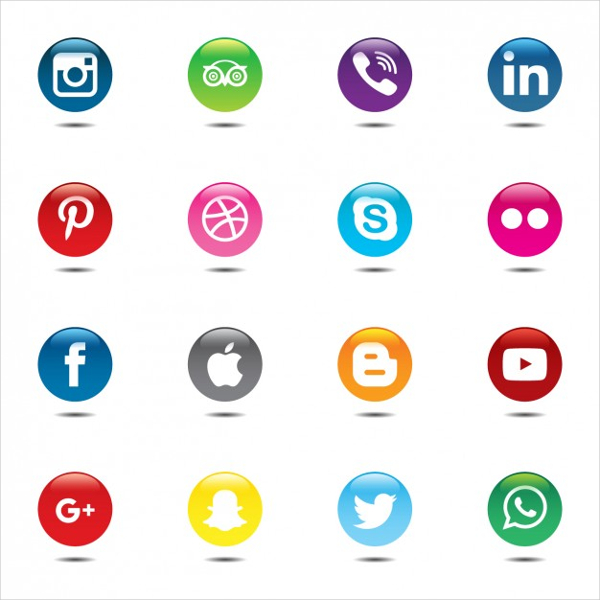 19+ Social Media Icons - Free PSD, AI, Vector, EPS Format Download ...