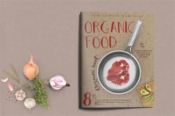 organic food brochure