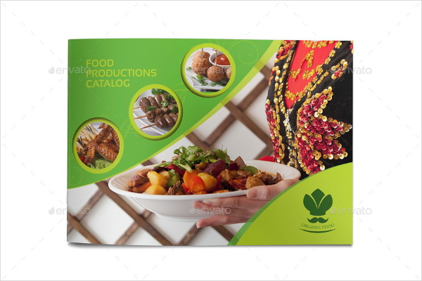 food products catalog brochure template