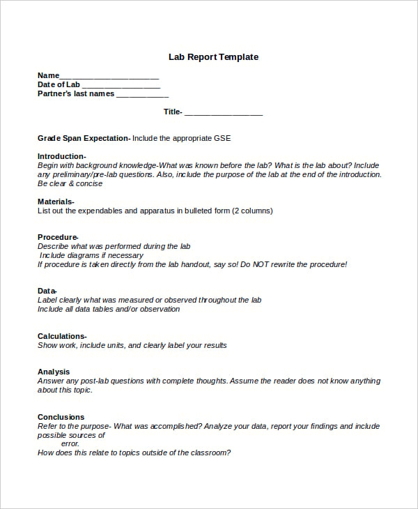 lab-report-template