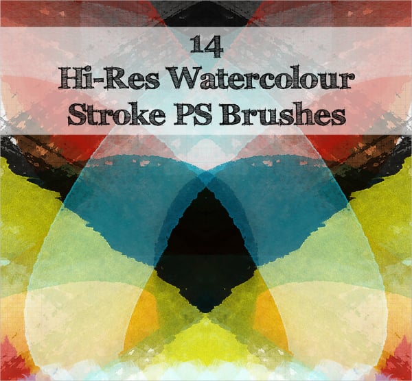 watercolour strokes brushes