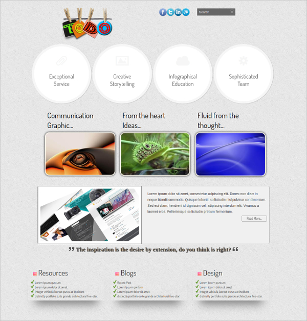 Free Educational HTML5 Theme