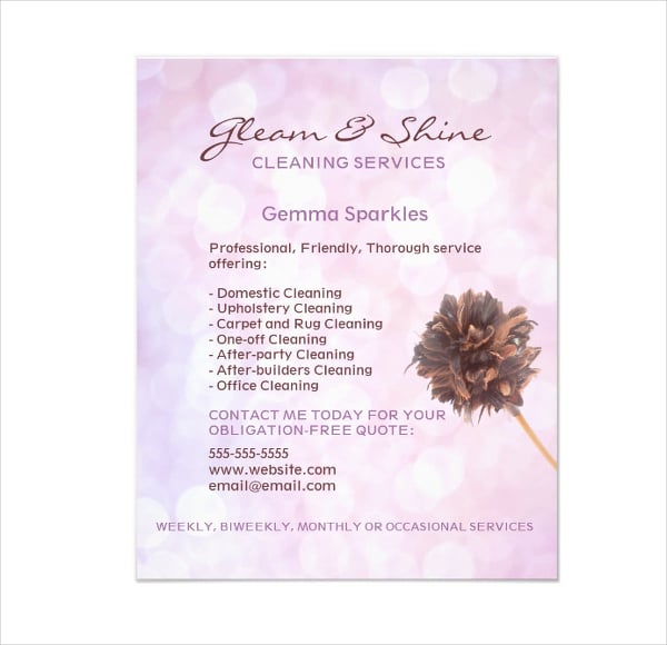 pink-cleaning-services-flyer