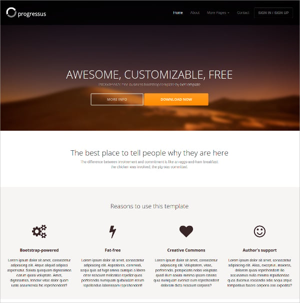 24+ Free HTML5 Themes & Templates Free & Premium Templates