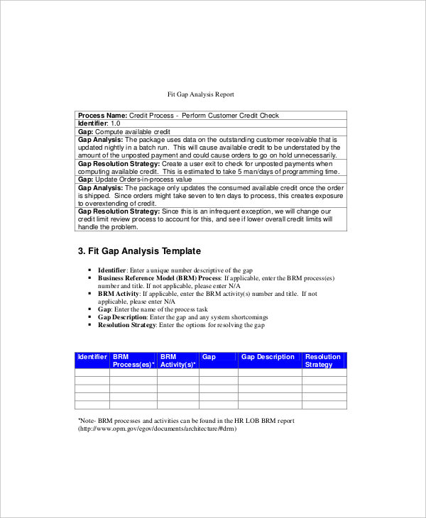 10 Gap Analysis Report Templates Free Pdf Word Google Docs Apple Pages Format Free Premium Templates