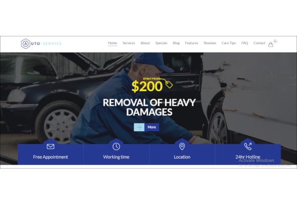25 Auto Repair Website Themes Template Free Premium Templates